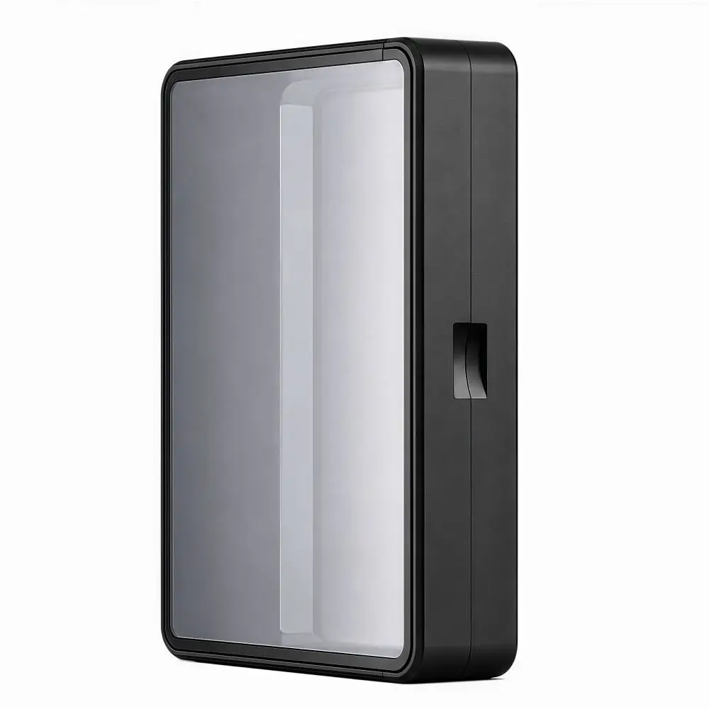 Magnetic 360PT Card Brick Protection Box Transparent Metal Rating Card Brick Storage Box Double-sided Glass UV Protection