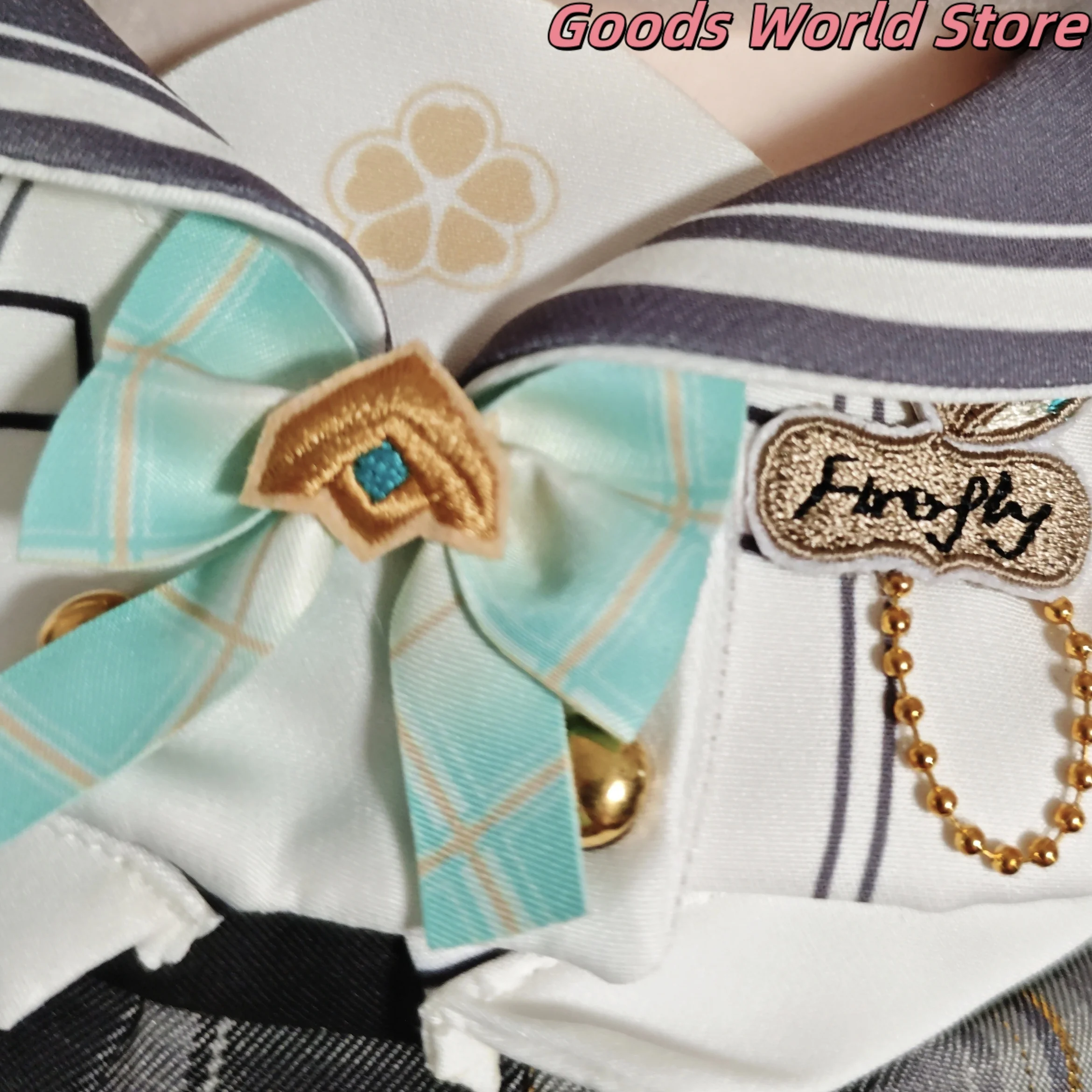 Tersedia Firefly 40Cm Model Postur Duduk Ornamen Mihoyo Game Honkai Star Rail Firefly Kostum Cosplay Anime Hadiah Halloween