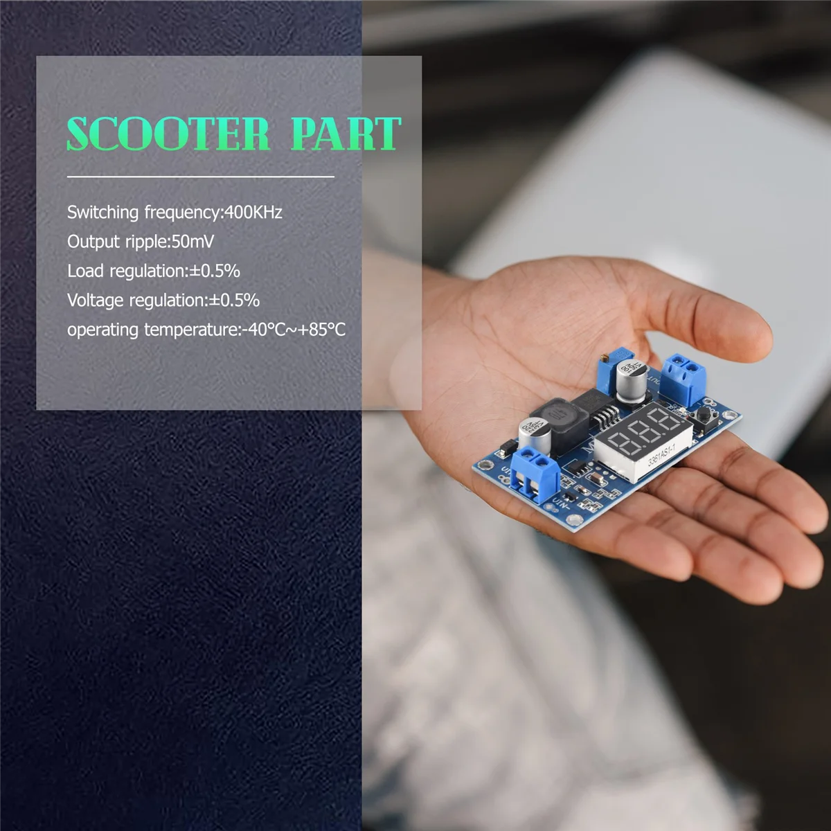 DC-DC Step-Up Converter Module 4A Voedingsspanning instelbaar XL6009E1