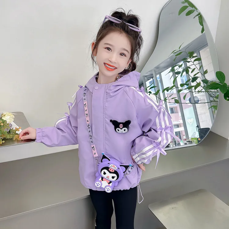معطف سانريو كورومي ماي ميلودي بأكمام طويلة للأطفال لفترة الربيع والخريف سترة كارتونية للطلاب سترات كاوليا الجنوبية #5