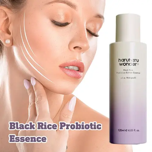 Haruharu Wonder Black Rice Esencia probiótica regula la piel Micro ecología fortalece la barrera de la piel piel facial de las mujeres