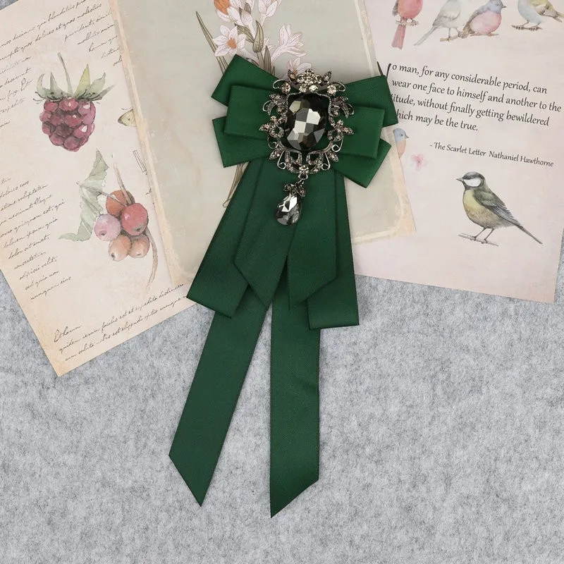 Hand Made Jungen Klassische Bowties Krawatte Band Strass Corsage Bowtie Krawatte Geschenke für Männer Hochzeit Formale Kleid Zubehör – Detail 33