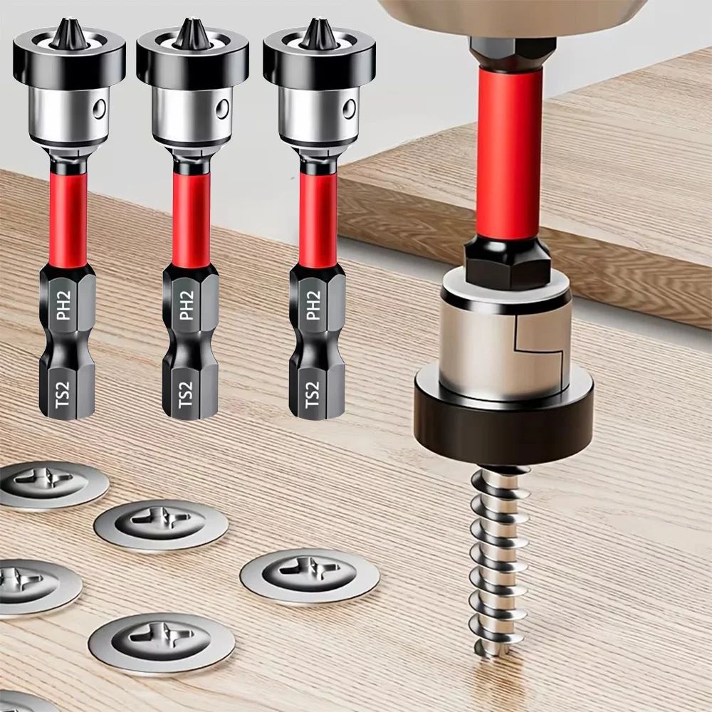 Strong Magnetic Ring Impact-Resistant Anti-Slip Ceiling Screwdriver Special Limit for Gypsum Board Locating Batch Head
