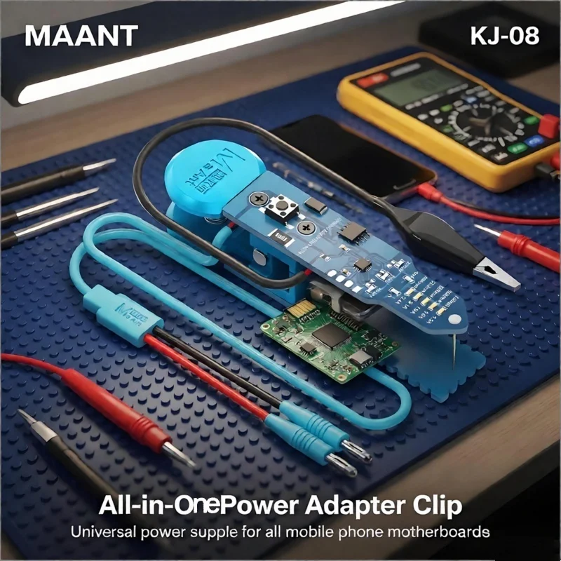 Universal Power Clip DC Power Supply Test Boot Cable for Mobile Phone Motherboard Repair Tool Pro Efficient Fast Plus Long Works