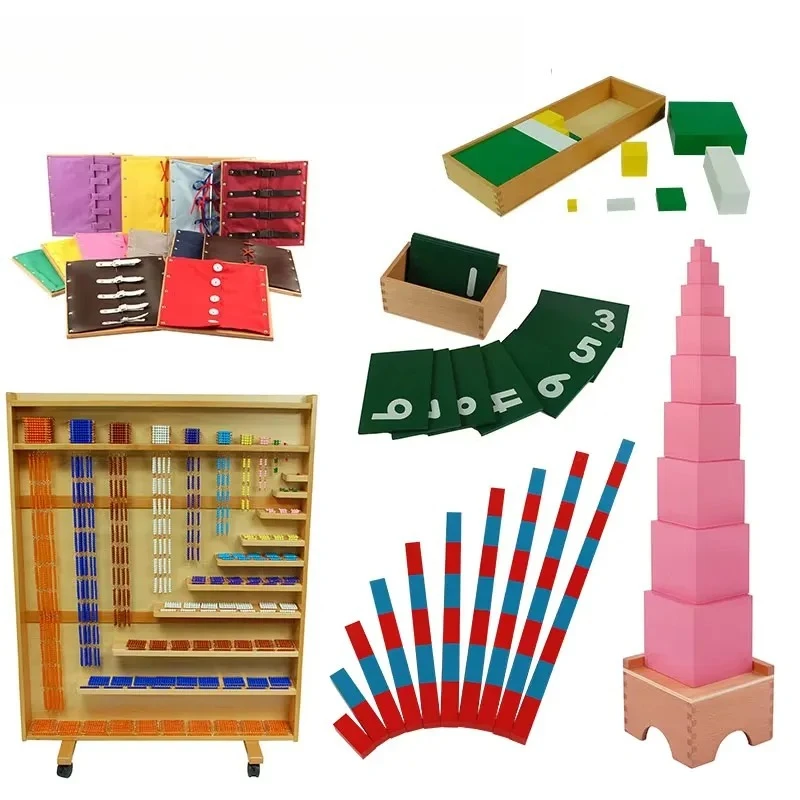 88 piece set of wooden educational toys for children, used to assist children's development in school learning