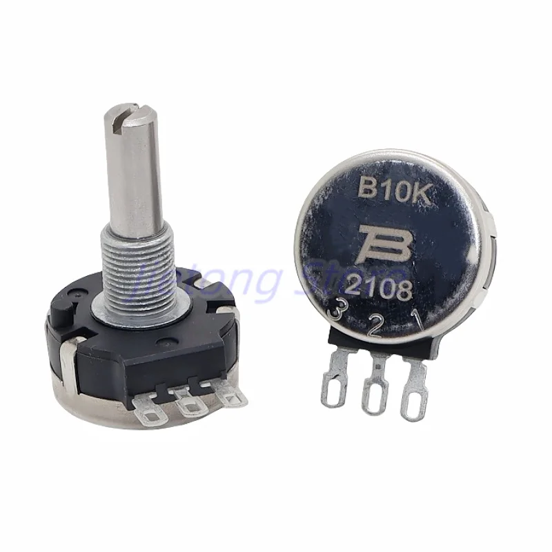 

1pc PDF241-S425S-103B0 RV24YN B103 Potentiometer Carbon Film Single-turn Adjustable Resistor B10K 25MM Slotted Shaft