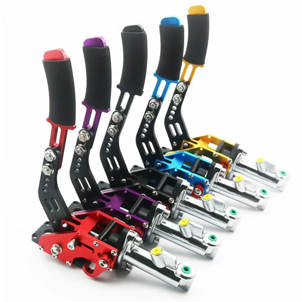 Car modification hydraulic hand brake racing drift racing hand brake modification color hand brake chrome pump