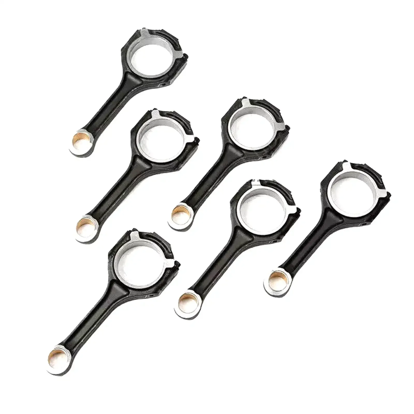 

6pcs Connecting Rods for BMW 335i 435i M4 X5 X6 F10 F15 F30 F80 F82 N55 S55 3.0 L6 Turbo