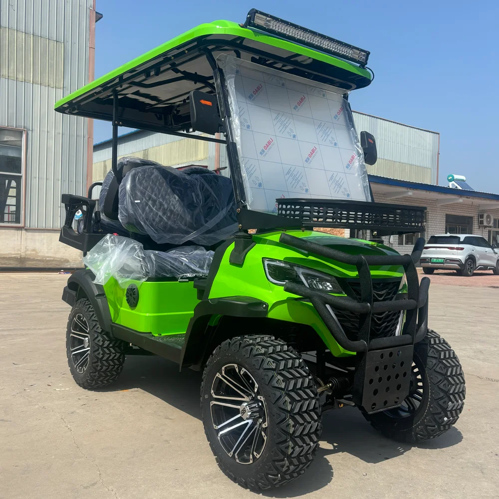 مبيعات المصنع مباشرة من الصين، عربات جولف قابلة للتخصيص 2، 4، 6، و8 مقاعد 4WD عالية السرعة ببطارية ليثيوم #2