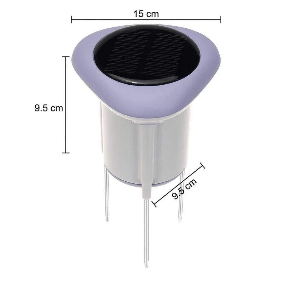 Solar Panel Solar Powered Soil Sensor Wireless Communication Tuya Technology ZigBee Smart Sensor Energy-Saving Power