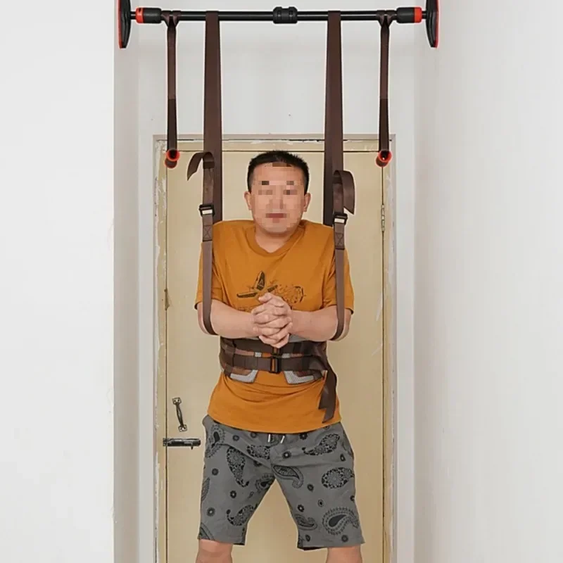 Hanging Horizontal Bar Lumbar Traction Belt Hanging Lumbar Traction Equipment Household Spinal Pain Stretching Suspension Belt