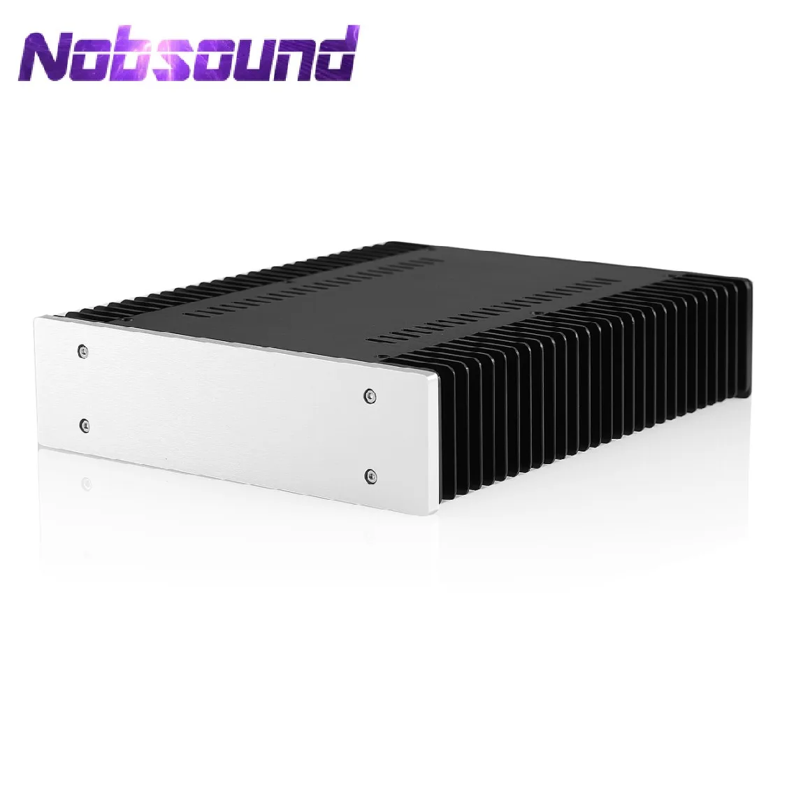 Nobsound Aluminum Chassis for DIY HiFi Amplifier Housing Amplifier Case W260×D311×H70mm