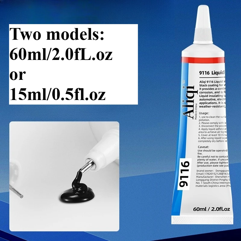 Waterproof Liquid Electrical Tape Rubber Insulating Cable Wire Coat Glue Insulation Adhesives Sealer Home Fix Line Glue