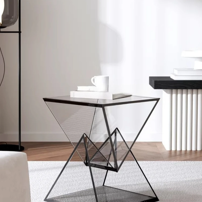 

Side table, Italian sofa, coffee table, minimalist bedroom bedside table