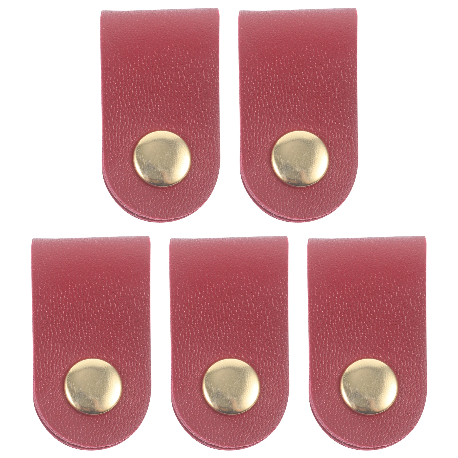 

5pcs Artificial Headphone Cable Organizer Straps Cords Cord Holders Earbud Managers Wire Wraps Household