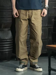 Rugged Bronson Modified N-1 Deck Overalls Vintage Workwear Pants Men Casual Trousers