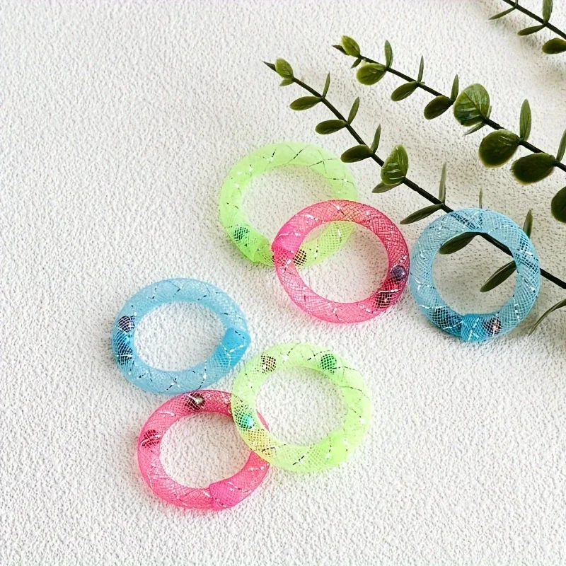 

1Pcs Cat Self Fun Toys Sweet Donut Shaped Cat Hose with Bell Sound Bouncing Spring Cat Toy