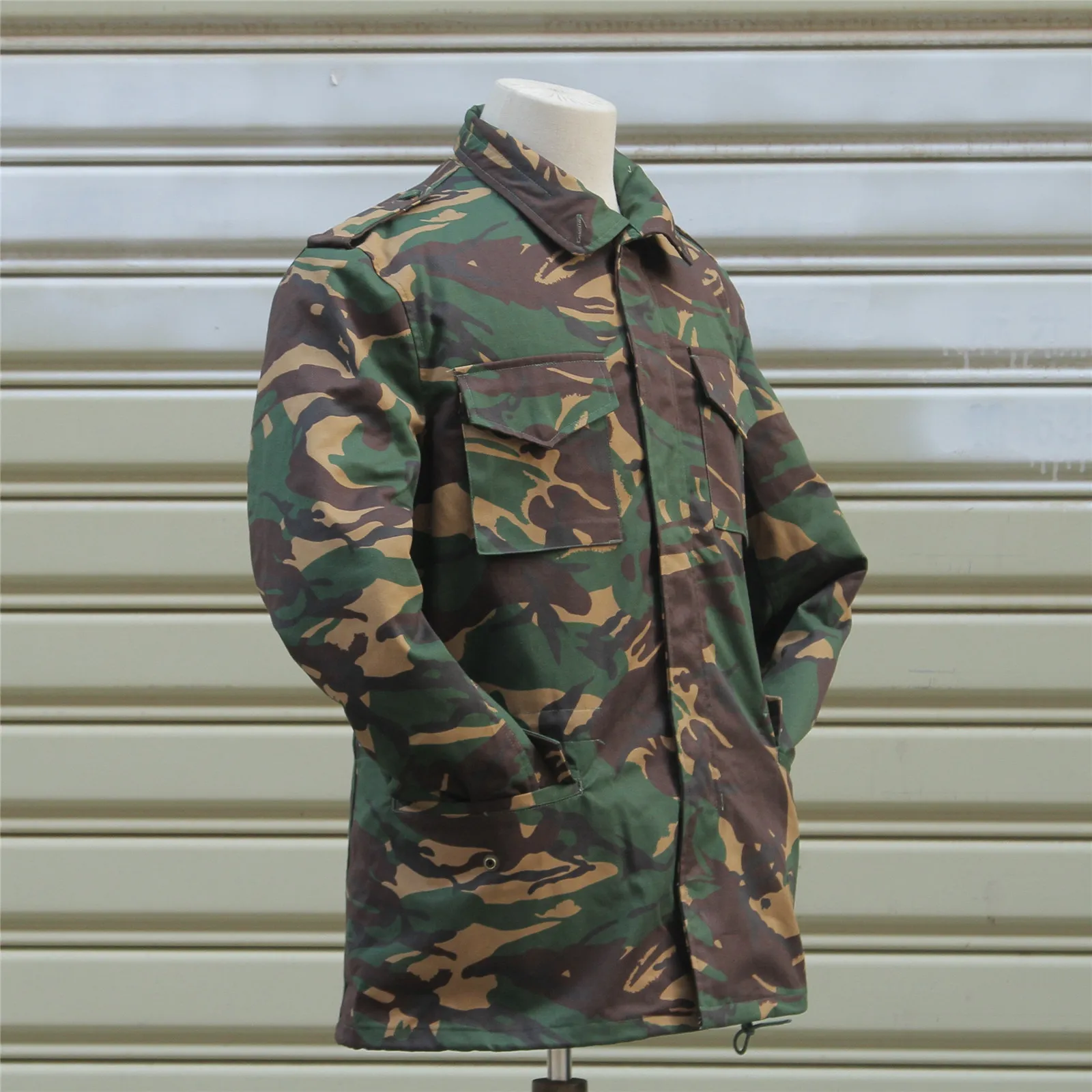 

M65 Trench Coat British Camouflage Cotton Jacket S95 DPM Winter Green