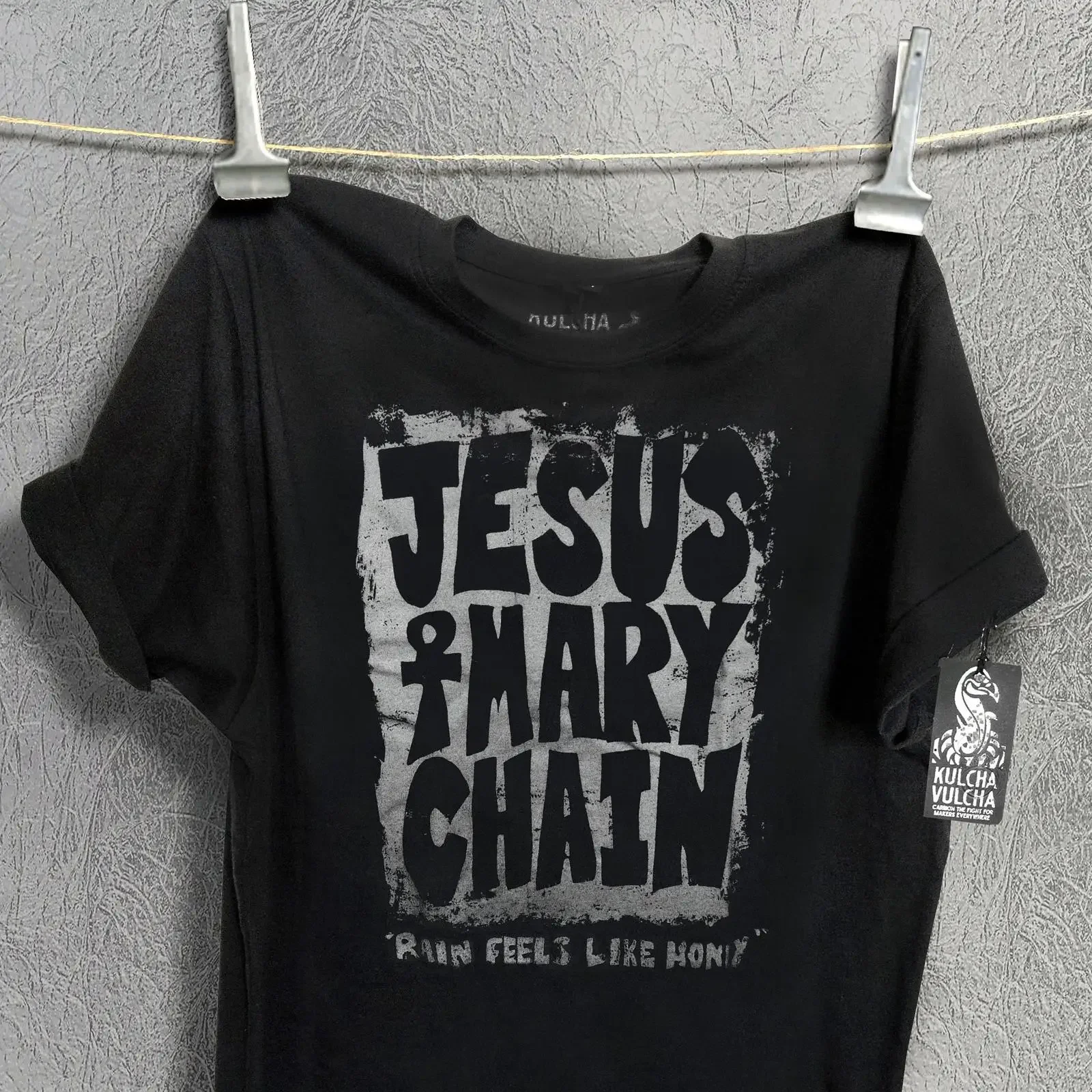 The Jesus amp Mary Chain T Shirt 100 Combed Cotton Fair Wear Approved and Women vintage Washed streetwear Stretched Unisex