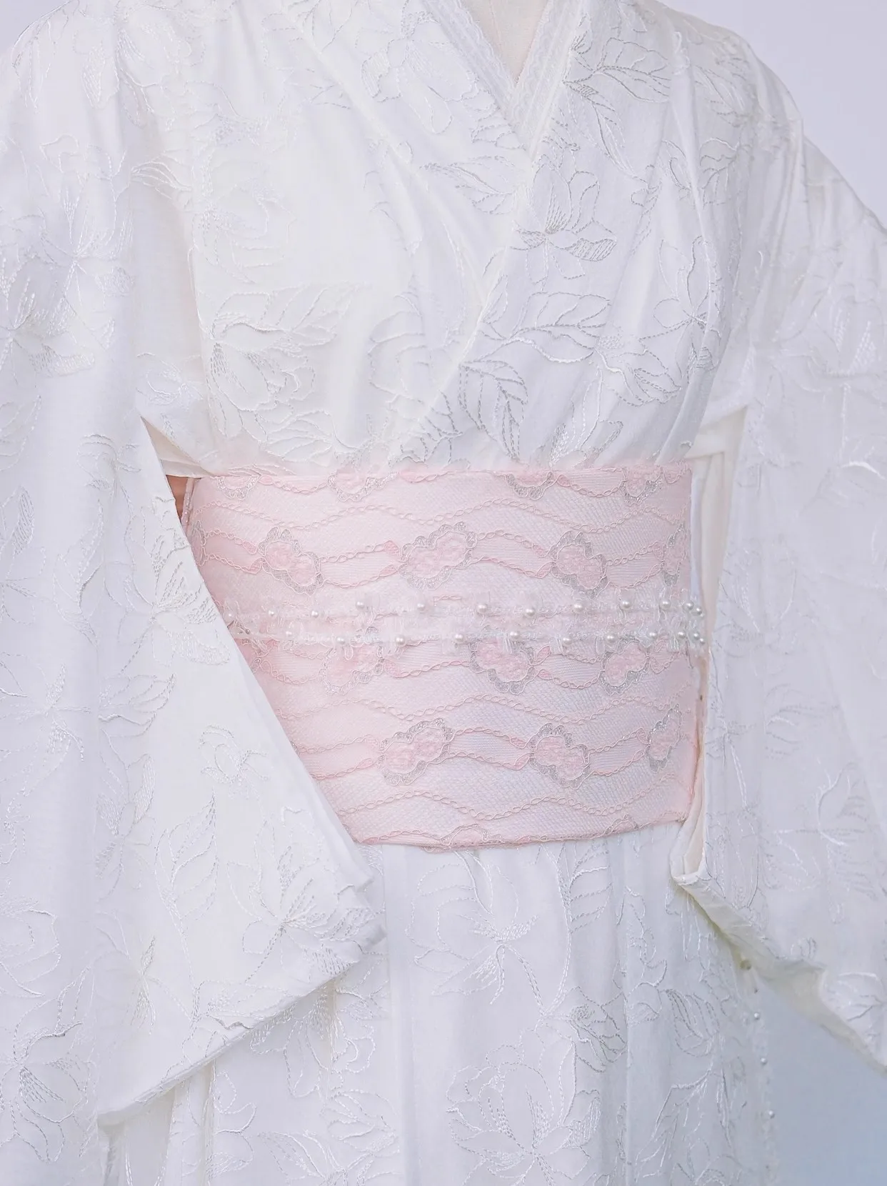 

2026 new Japanese Style Formal Lace Kimono Traditional Double Layer Yukata Cosplay Costume Photography Retro Dress