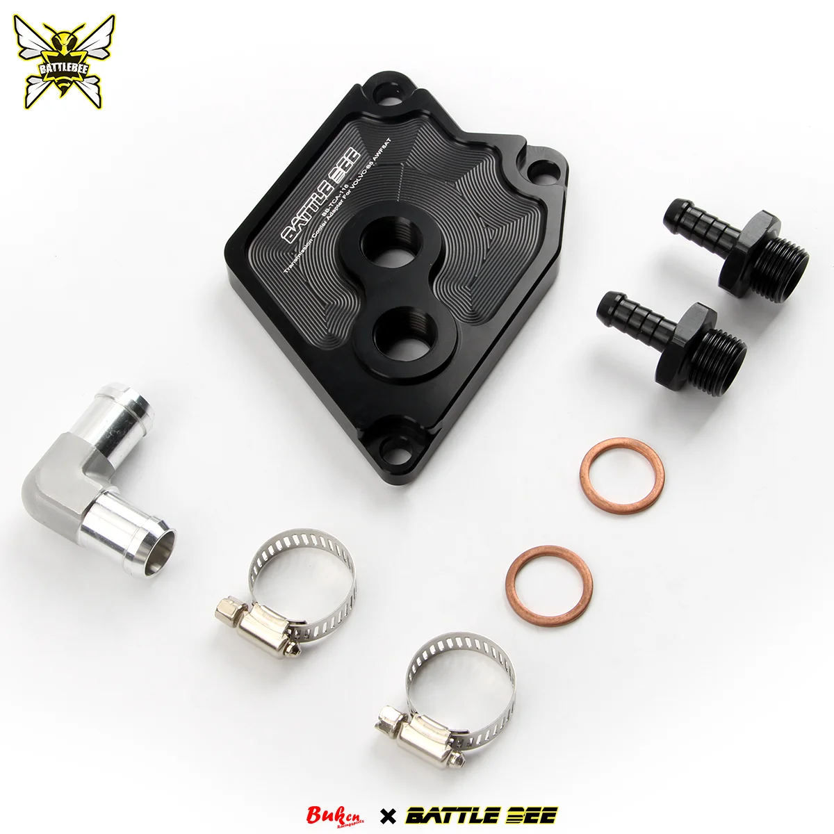 

BATTLEBEE Transmission Oil Cooler Adapter 31492805 For VOLVO 2022+ XC 40 XC60 XC90 S60 S90 V60 V90 B4 B5 B6 AWF8AT BB-TCA-116