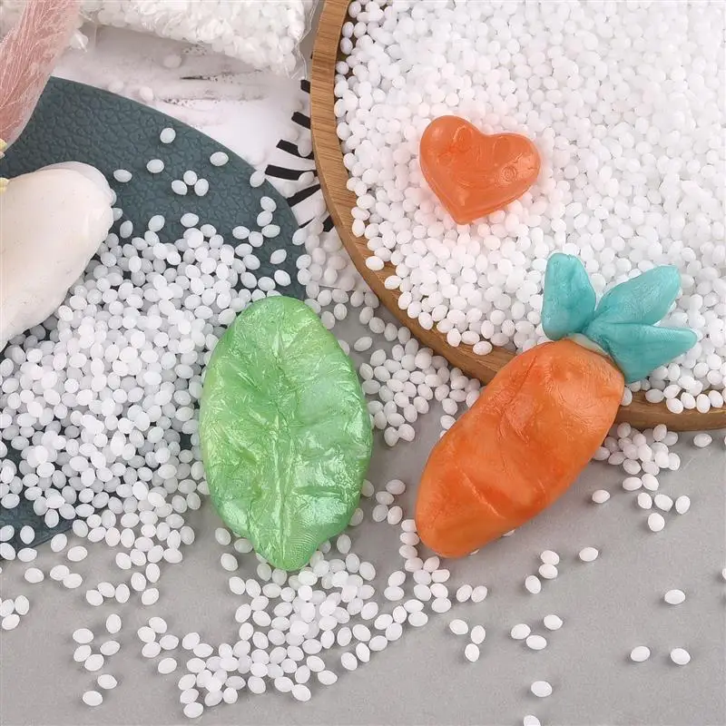 20-500g Thermoplastic Crystal Soil Polymorphus Polymer Clay Friendly Free Resin Plastic Polymorphoe Granules DIY Resin Mold Tool