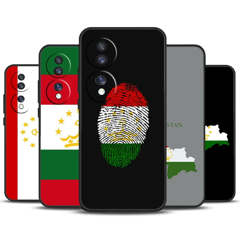 Tajikistan Flag Case For Honor Magic 6 Pro Magic 5 Lite 50 70 90 Lite X6 X7 X8 X9 X6a X7a X8a X9a X8b X9b