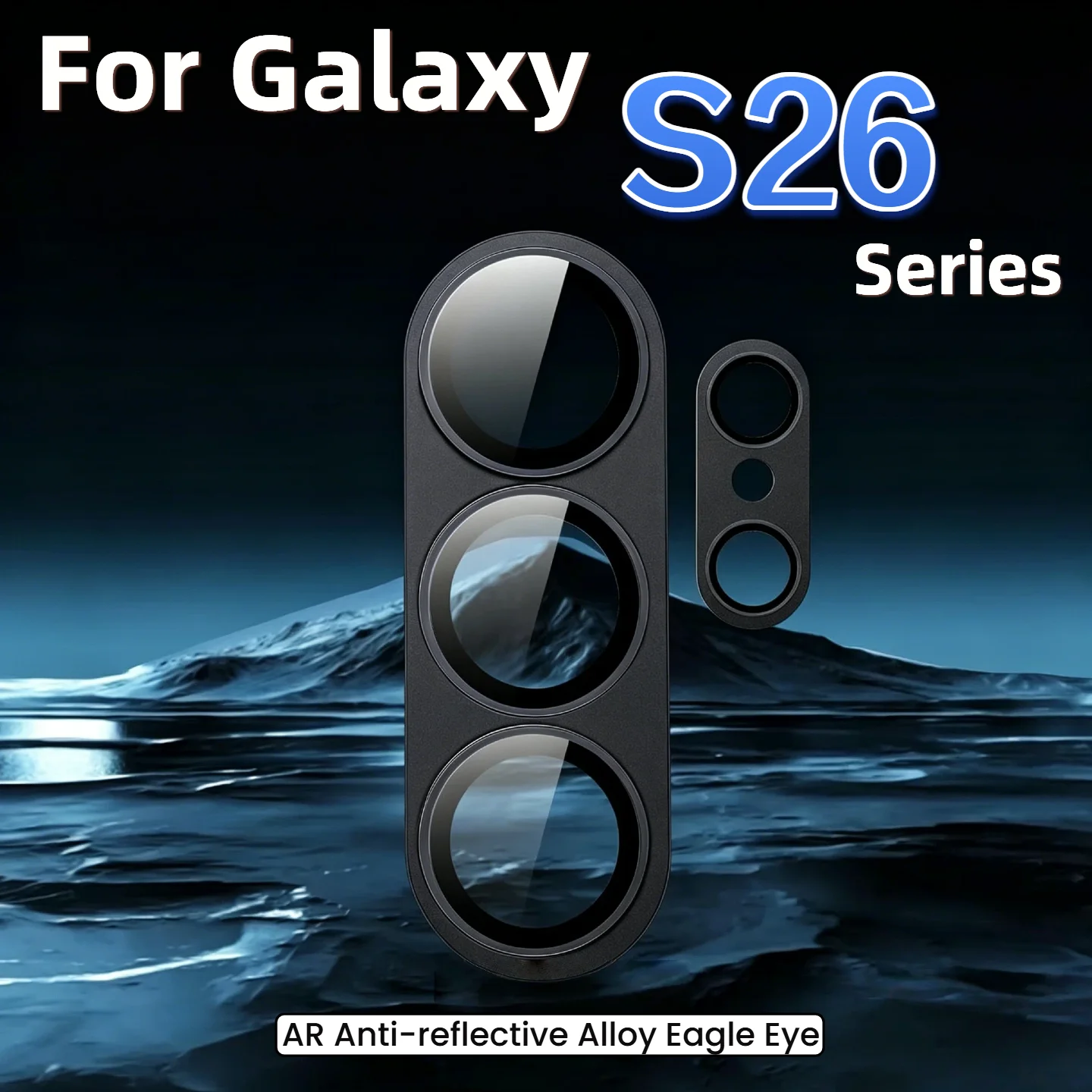 

Matte Armor Anti-Scratch Camera Lens Protector Film with AR Coating for Galaxy S26 S26Plus S26Ultra Rear