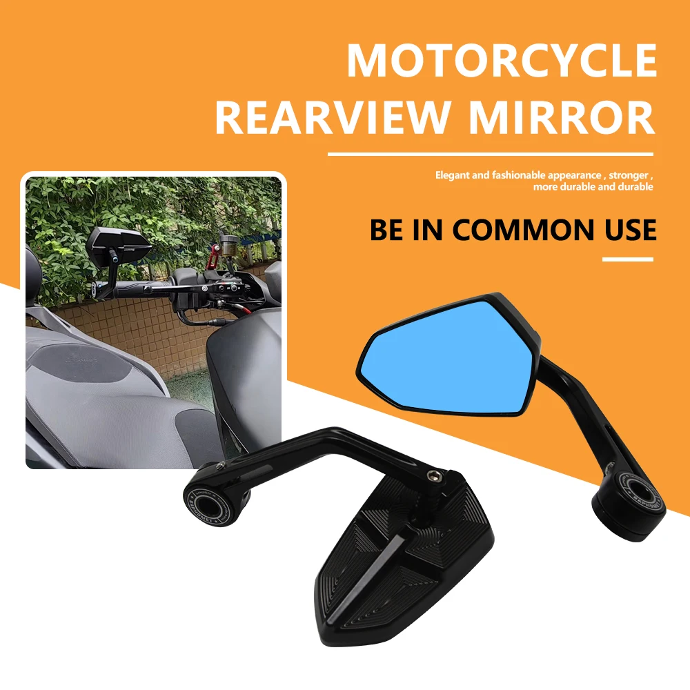 

Latest For General Model Motorcycle Accessories Handlebar End Side Hand Mirrors Rearview Mirror