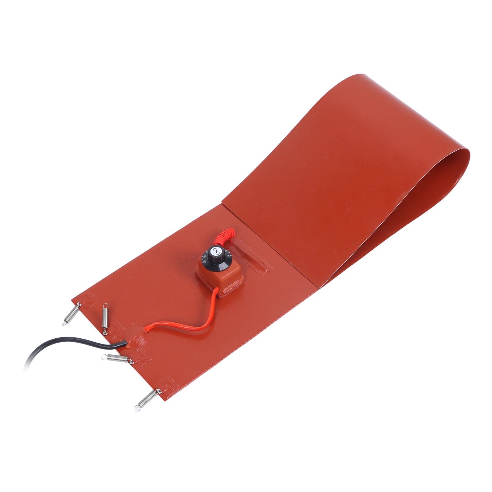 60L Oil Drum Heater Belt 1200W Metal Silicone Drum Electric Heater Pad with Thermostat 60L Oil Drum Silicone Heating Belt