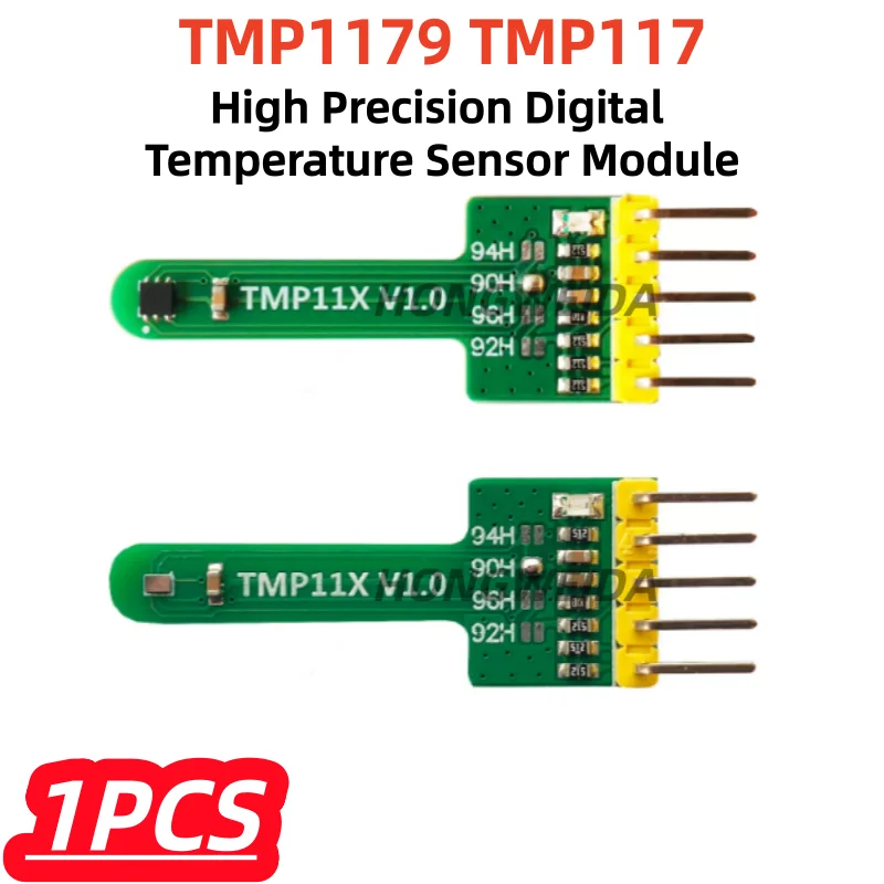 1Pcs/lot New TMP119 TMP117 Digital Temperature Sensor Module TMP1179A TMP117A High-Precision Temperature Measurement Module