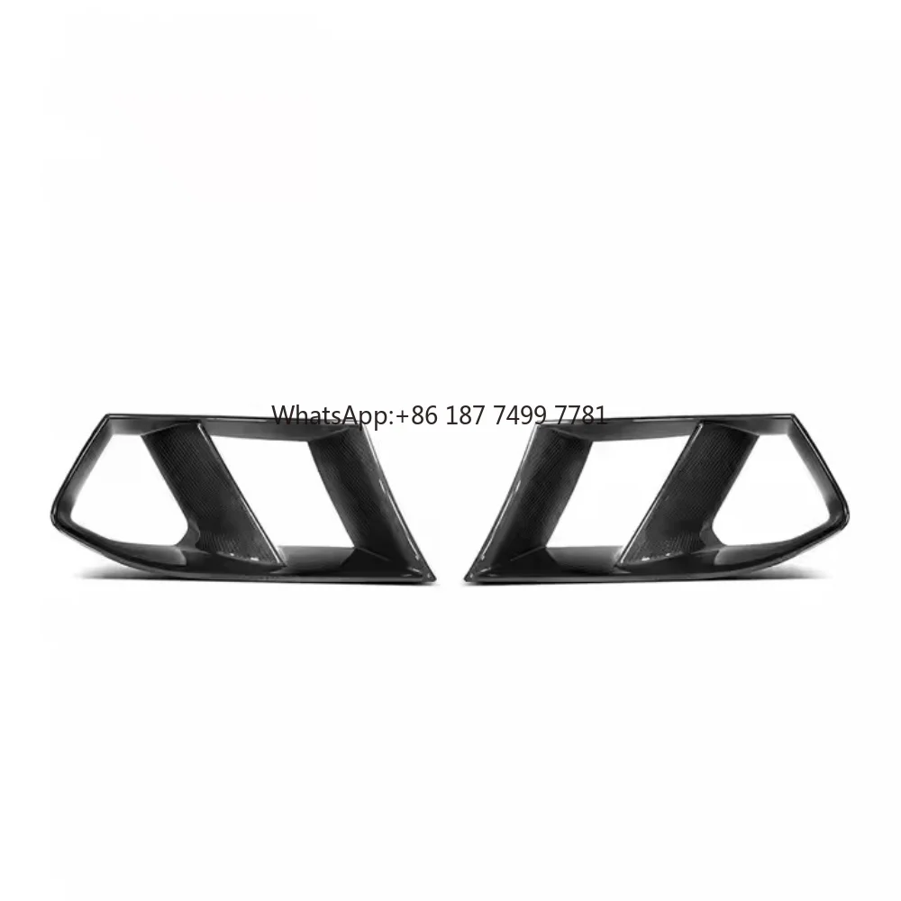 

For . M3/M4 G80/G82 Modified and Upgraded with Dry Carbon Fiber Front Bumper air Intake Frame Ventilation Cover Decoration