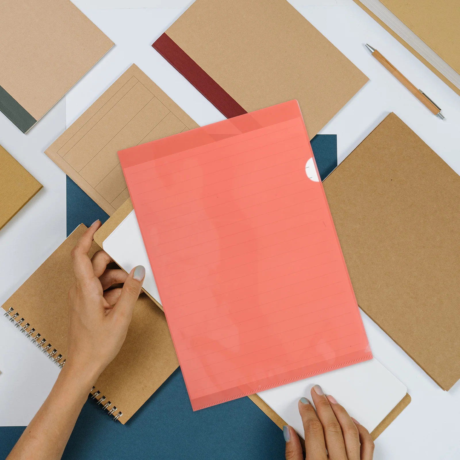 

36 шт., набор папок для файлов, прозрачные пластиковые папки для документов, размер письма, бумага, офис, школа, большой емкости, карманные рукава, лист