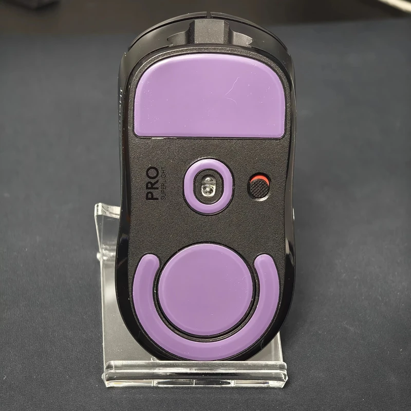 1 Set PTFE Anti-Collapse Arc-Edged Mouse Skate For G Pro X Superlight 1 Similar To Obsidian Air Purple Haze Mouse Feet Glides