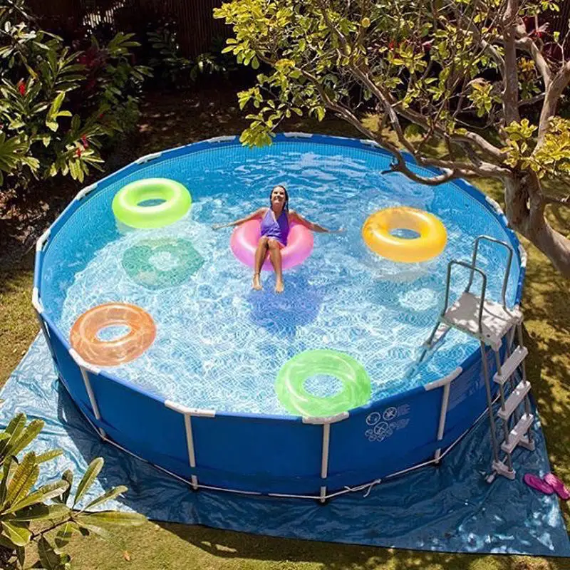 Tragbarer aufblasbarer PVC-Pool, 2025, Sommerfamilie, Wassersport-Pool im Freien