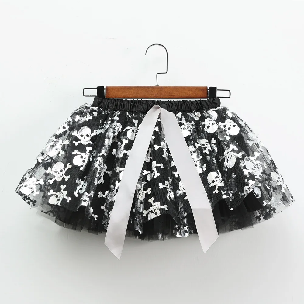 Mädchen Tutu Rock Kinder Ballett Prinzessin Pettis kirt flauschige Tüll Röcke schöne Ballkleid Halloween Kürbis Kinder Kleidung Baby – Detail 39