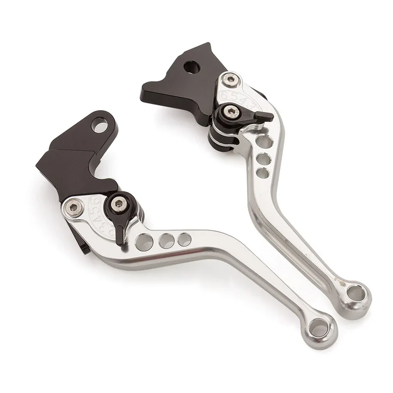 

STLF FXCNC Short Motorcycle Adjustable Brake Clutch Levers AUDACE/Carbon MGX21 Brutale 675