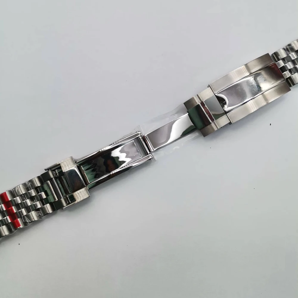 Nologo Stainless Steel Jubilee Watch Bracelet 20mm width Wrist Band for RLX Sub GMT Watch Mod Replacement