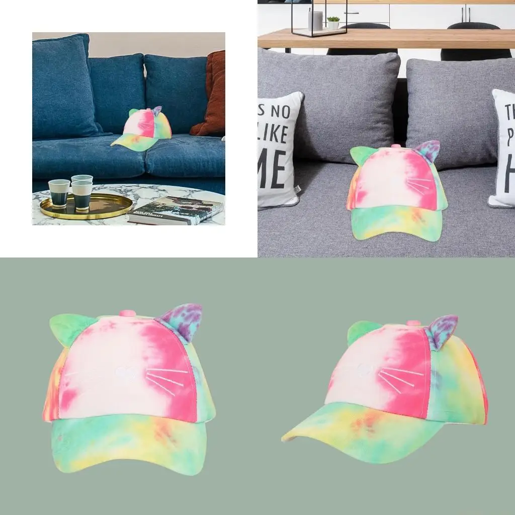 

31BF детская бейсболка, декоративная шляпа для кошачьих ушей, шапки с героями мультфильмов для детей