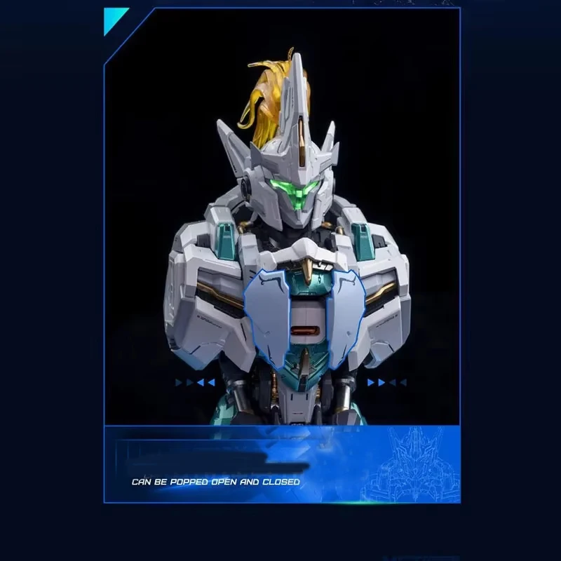 32W Charging center Moshow- Knight in the lake/Wu Chenghou charging bust figure model Mecha desktop fast charging dock