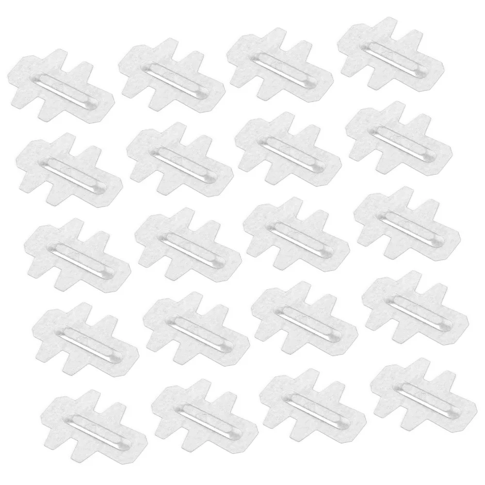 100pcs Silver Rabbit Cage Cards Galvanized Sheet Iron Wear Resistant Rabbit Cage Accessories Rust Proof Farming Equipment