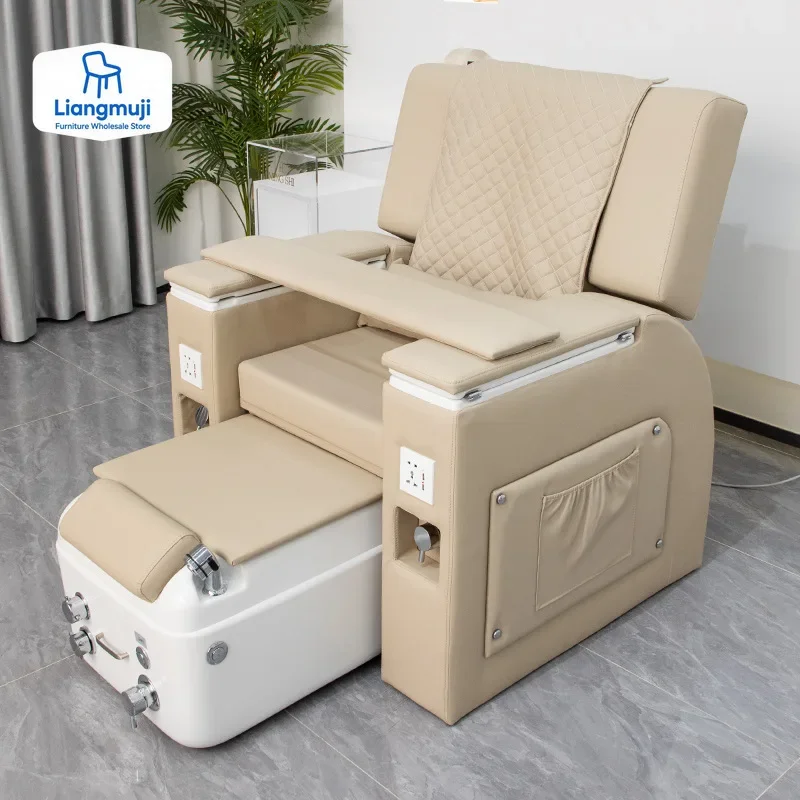 

Water Jet Pedicure Chair Manicure Spa Luxury Chairs Nails Salon Professional Pedal Fauteuils De Pédicure Commercial Furniture