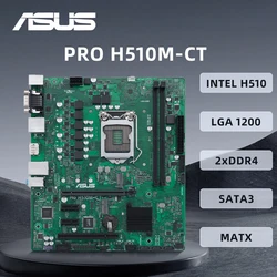 MSI PRO H510M-CT Motherboard Intel H510 LGA 1200 Support 2×DDR4 MAX Up 64GB USB3.2 Micro ATX Support 11th/10th gen CPU