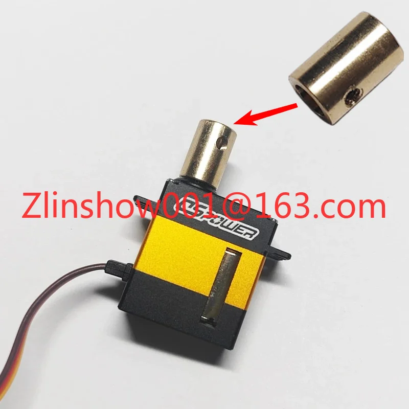 25T servo adapter column 5mm servo head diameter, model aircraft robot small disc rudder disc extension connecting column