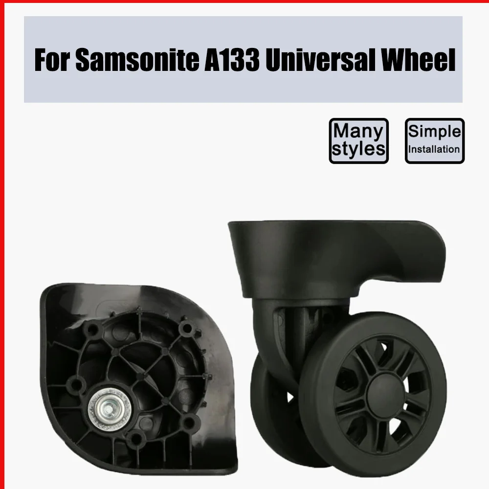 

For Samsonite A133 Universal Wheel Replacement Suitcase Smooth Silent Shock Absorbing Wheel Accessories Wheels Casters Repair