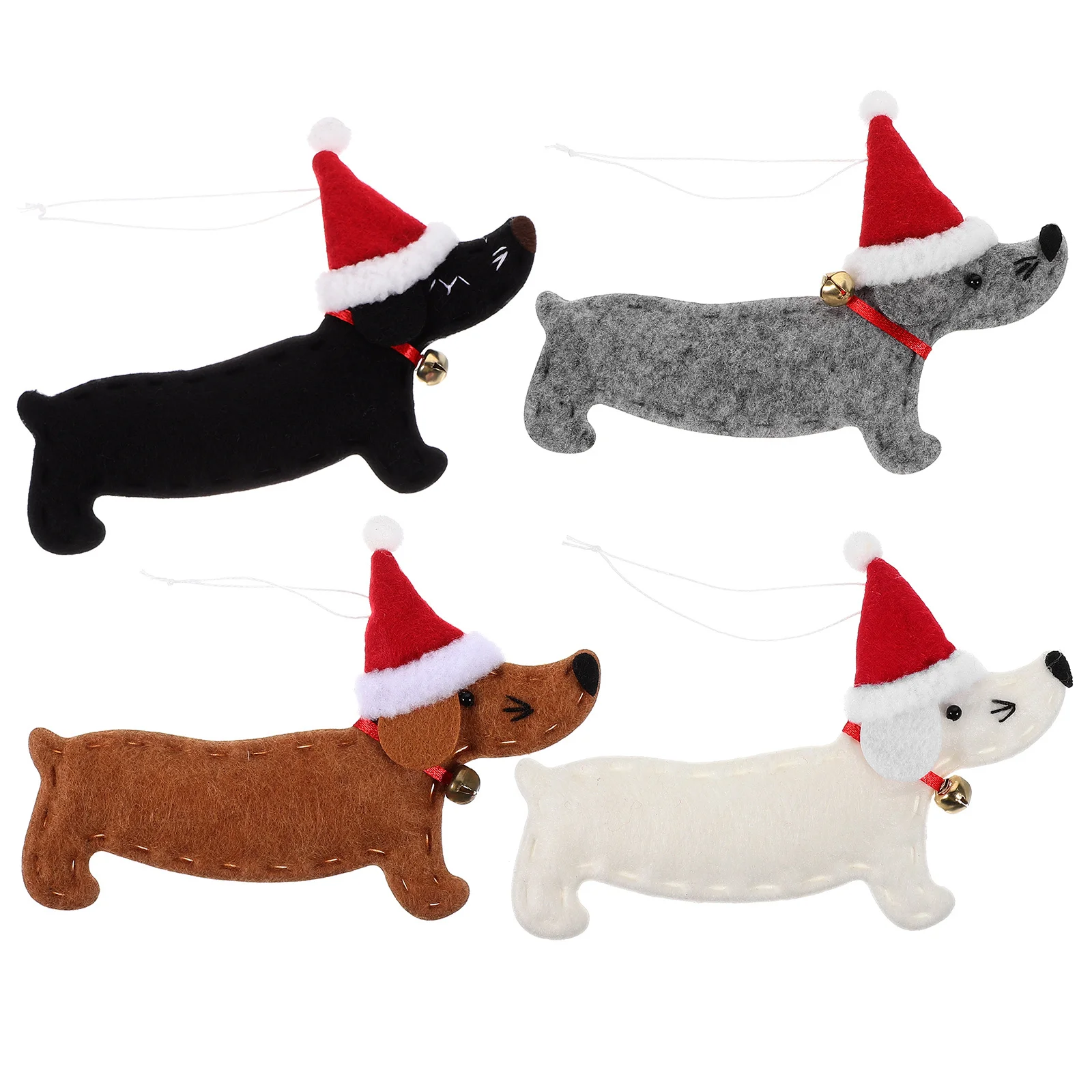 

Creative Brown Decor Tree Ceiling Christmas Pendants Balls Dachshund Decorations