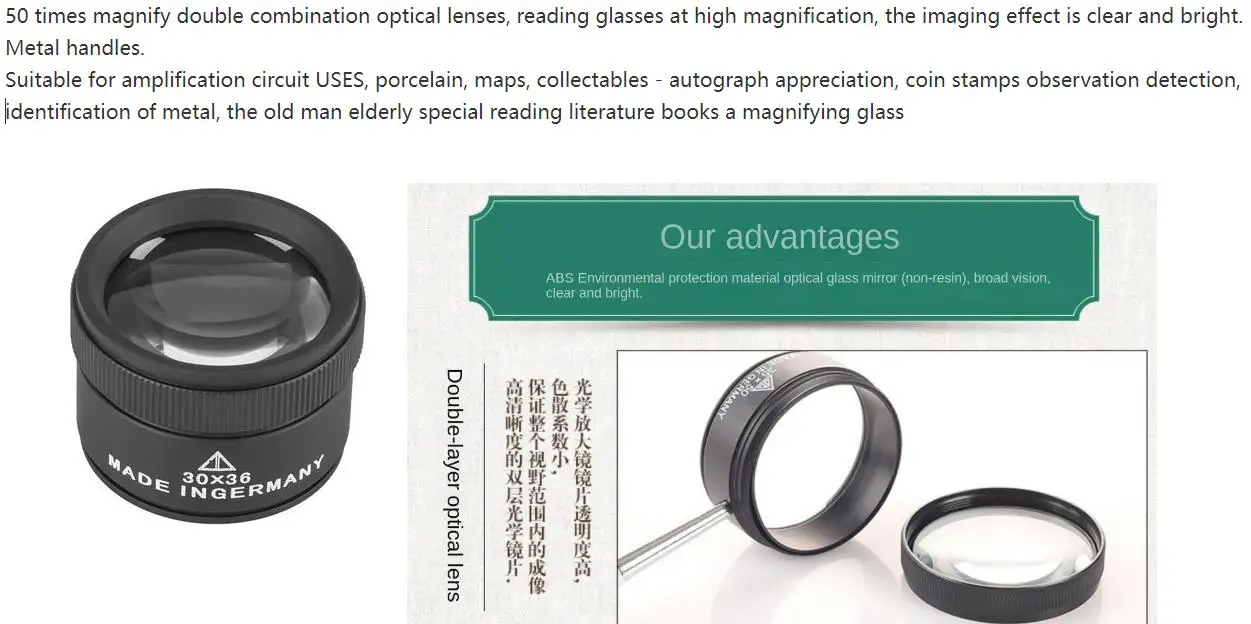 50 Times Holding A Magnifying Glass To The Old Reading Circuit Maintenance Hd Appraisal Metal Outdoor with Double Glass Lenses