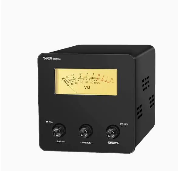 

D325Max high-power TPA3255 retro mechanical pointer fiber optic coaxial Bluetooth 5.1 HIFI power amplifier ES9038Q2M decoding