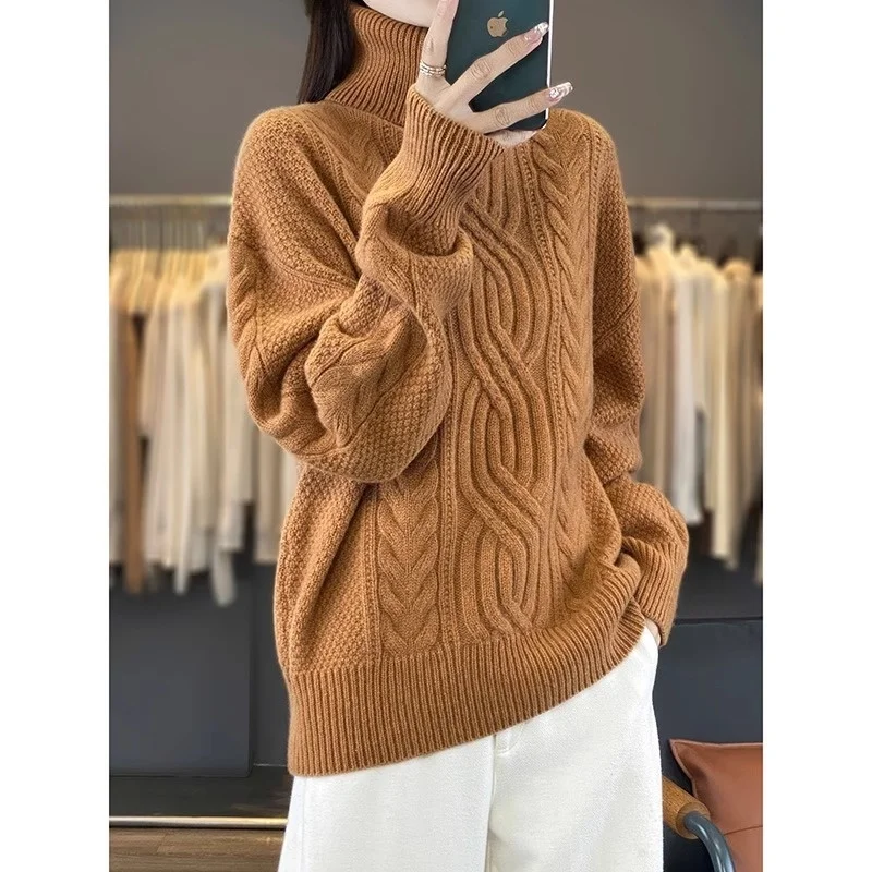 

Женский вязаный свитер Dongguan Daliang Premium Quali, новое поступление от Chaoan High Ne Long Sve Autumn Faion