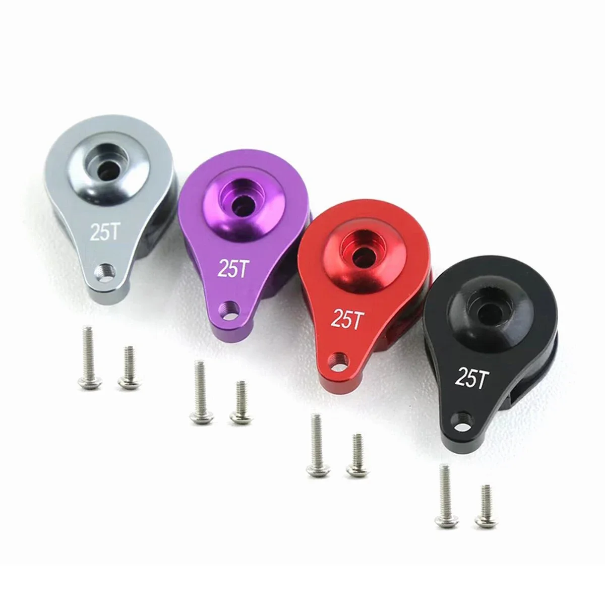 Aluminium 25T Adjustable force Servo Horns Steering Saver Arm For 1/10 RC Crawler Car TRAXXAS TRX-4 TRX-6 Upgrade Parts